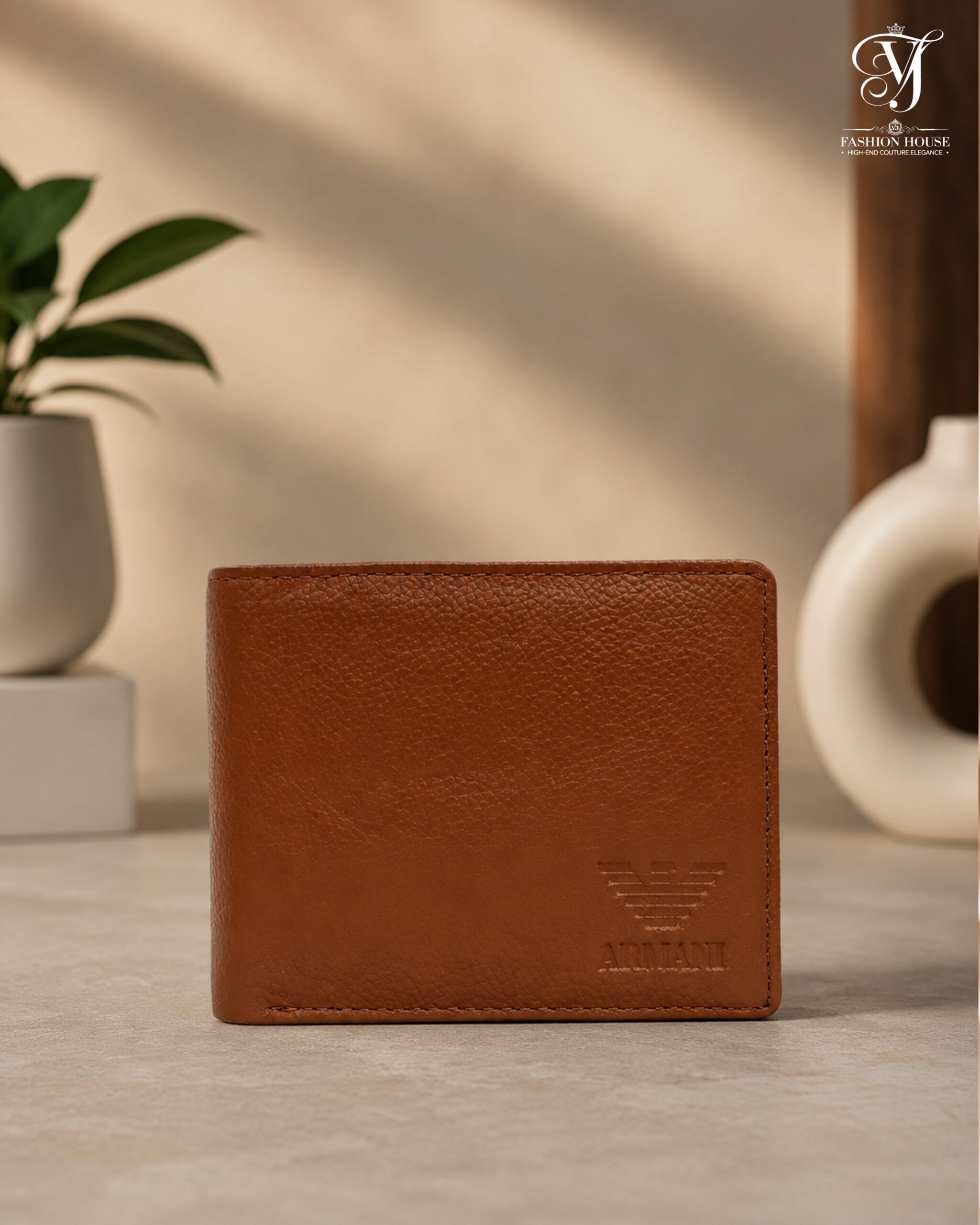Brown Armani Wallet